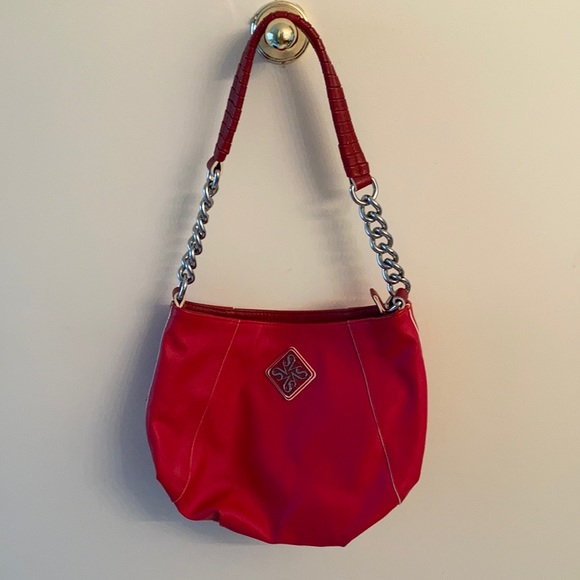 Simply Vera Vera Wang | Bags | Simply Vera Vera Wang Red Synthetic Leather  Purse | Poshmark